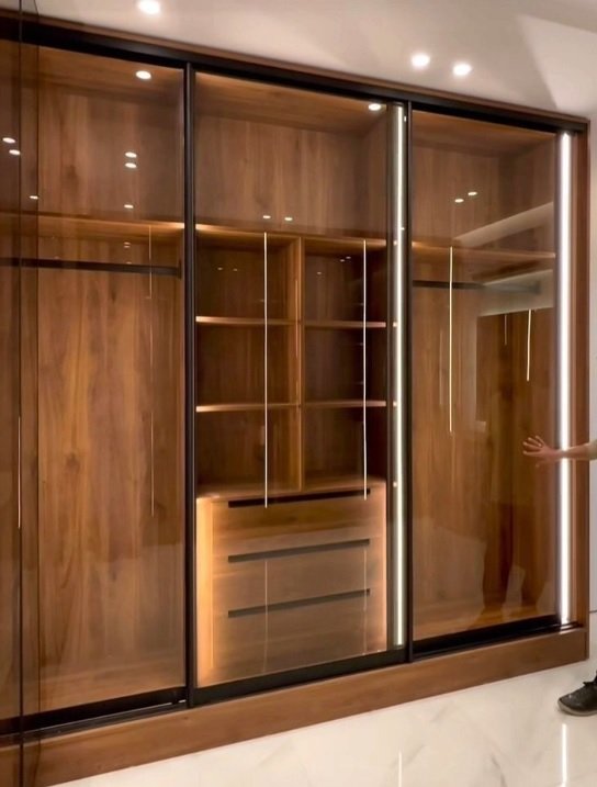 Glass & Mirror Shutters – tinted glass, frosted glass, mirrored wardrobe fronts. in hyd