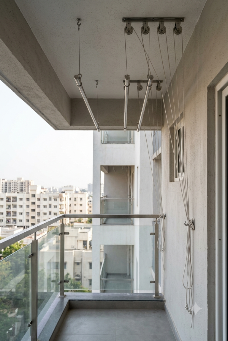 Ceiling Cloth Hanger Installation